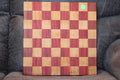 Chess Board, Handmade Exotic Wood (16 x 16) – Felt Backing Included