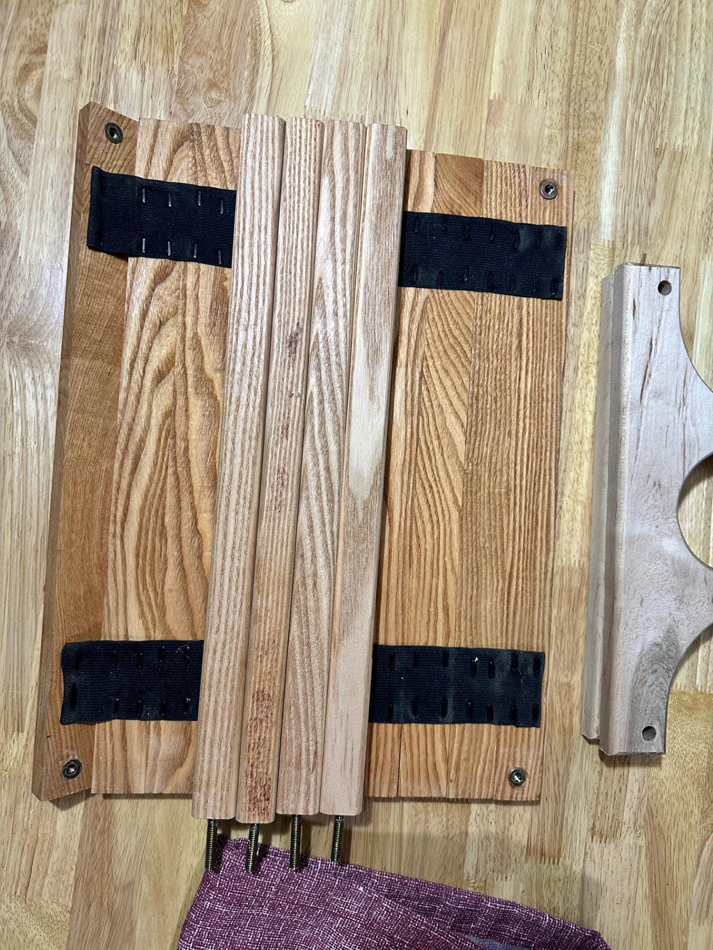 Hardwood Camping/event table. Wooden Party table. Picnic Table. Portable table.