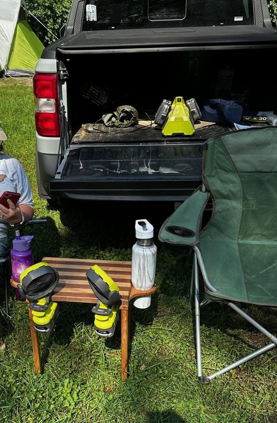 Hardwood Camping/event table. Wooden Party table. Picnic Table. Portable table.